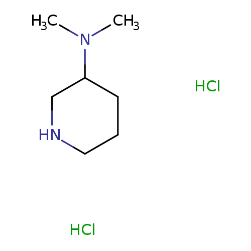 CN(C1CCCNC1)C.Cl.Cl