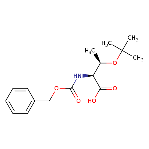 C[C@H]([C@@H](C(=O)O)NC(=O)OCc1ccccc1)OC(C)(C)C