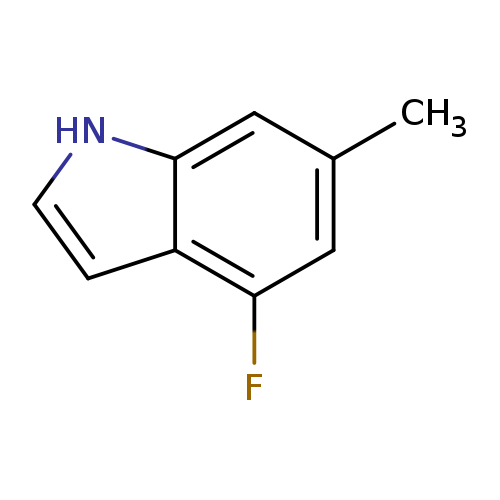 Cc1cc(F)c2c(c1)[nH]cc2