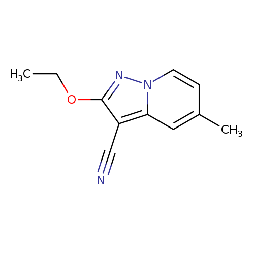 CCOc1nn2c(c1C#N)cc(cc2)C