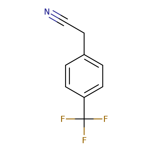 N#CCc1ccc(cc1)C(F)(F)F