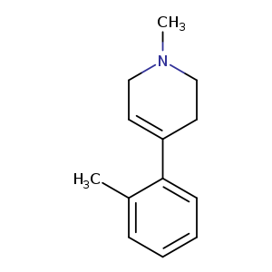 CN1CCC(=CC1)c1ccccc1C