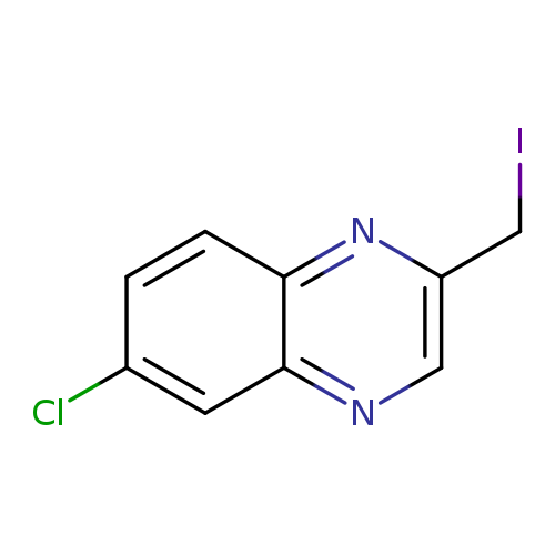 ICc1cnc2c(n1)ccc(c2)Cl
