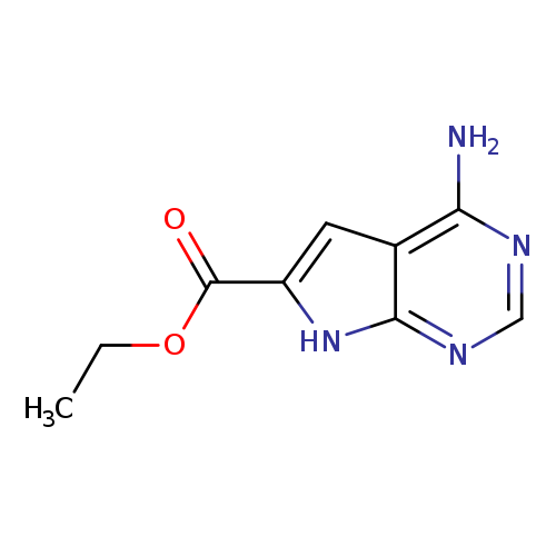 CCOC(=O)c1cc2c([nH]1)ncnc2N