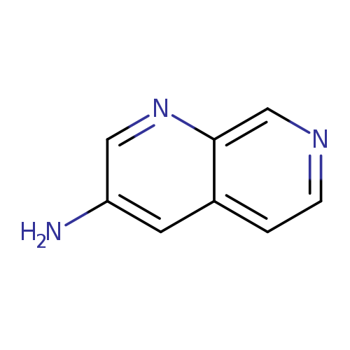 Nc1cnc2c(c1)ccnc2