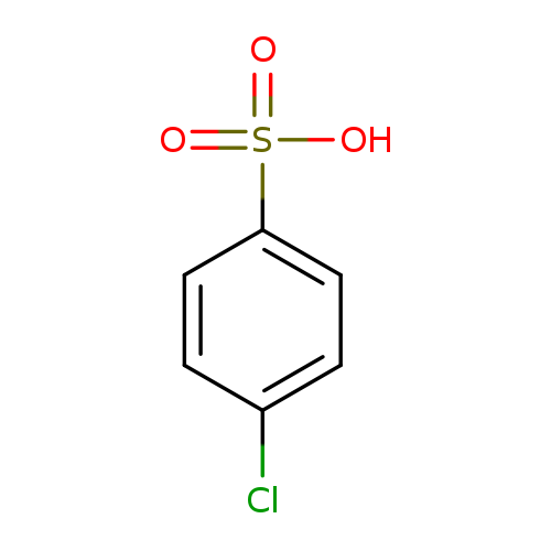 Clc1ccc(cc1)S(=O)(=O)O