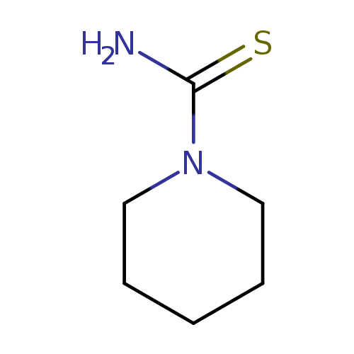 NC(=S)N1CCCCC1