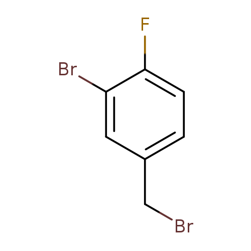 BrCc1ccc(c(c1)Br)F