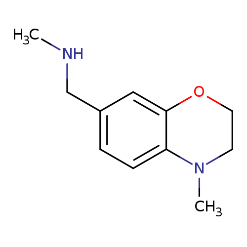 CNCc1ccc2c(c1)OCCN2C