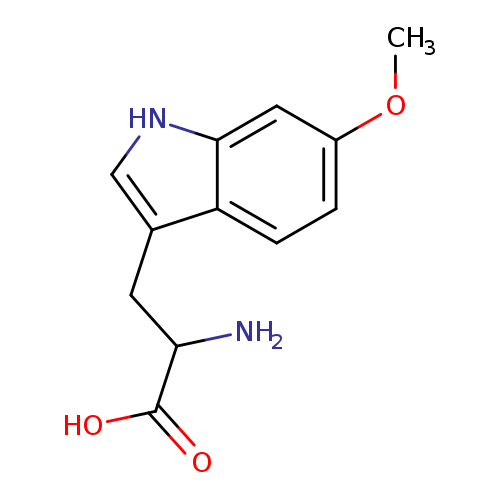 COc1ccc2c(c1)[nH]cc2CC(C(=O)O)N