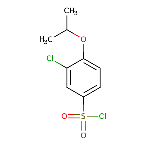 CC(Oc1ccc(cc1Cl)S(=O)(=O)Cl)C