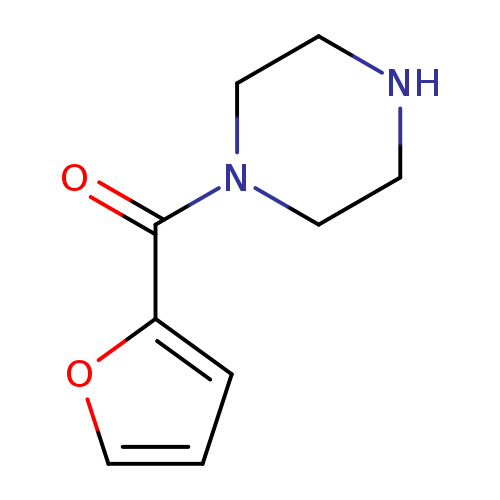 O=C(c1ccco1)N1CCNCC1