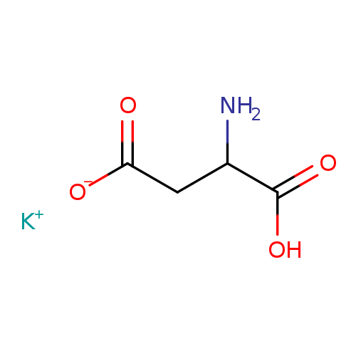 [O-]C(=O)CC(C(=O)O)N.[K+]