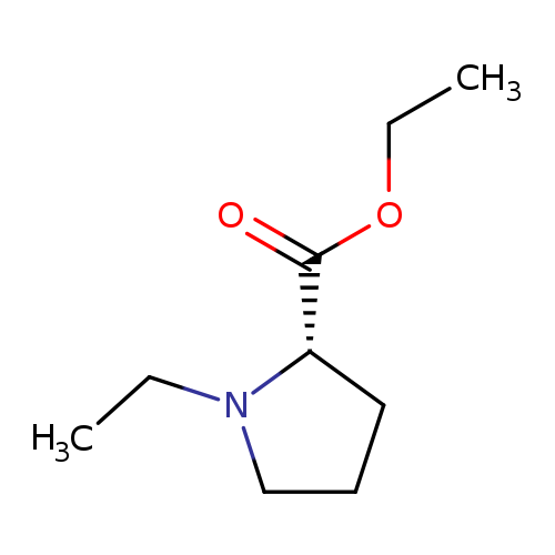 CCOC(=O)[C@@H]1CCCN1CC