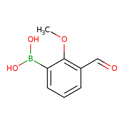 O=Cc1cccc(c1OC)B(O)O