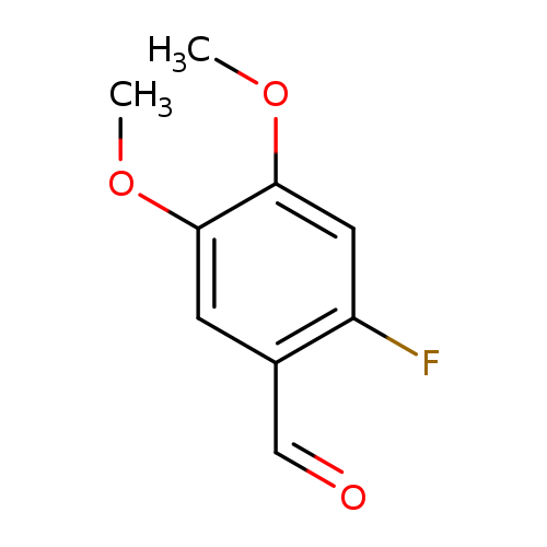 COc1cc(C=O)c(cc1OC)F