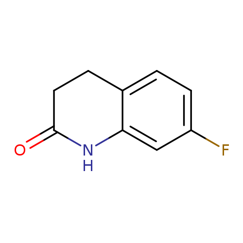 Fc1cc2NC(=O)CCc2cc1