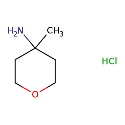 CC1(N)CCOCC1.Cl