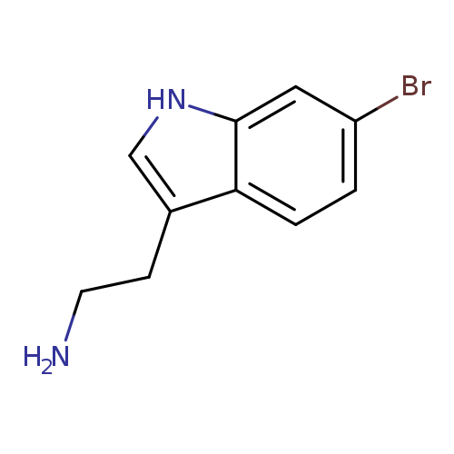 NCCc1c[nH]c2c1ccc(c2)Br