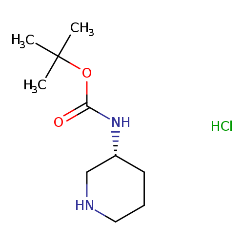 O=C(OC(C)(C)C)N[C@@H]1CCCNC1.Cl