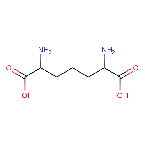 NC(C(=O)O)CCCC(C(=O)O)N