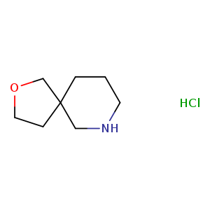 C1CCC2(CN1)COCC2.Cl