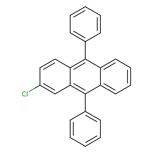Clc1ccc2c(c1)c(c1ccccc1)c1c(c2c2ccccc2)cccc1