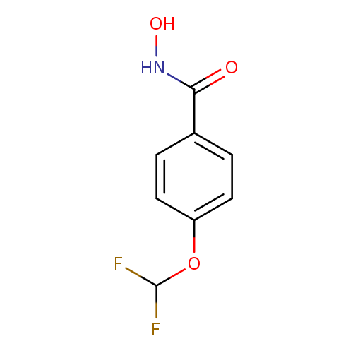 ONC(=O)c1ccc(cc1)OC(F)F