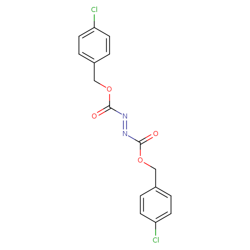 O=C(/N=N/C(=O)OCc1ccc(cc1)Cl)OCc1ccc(cc1)Cl