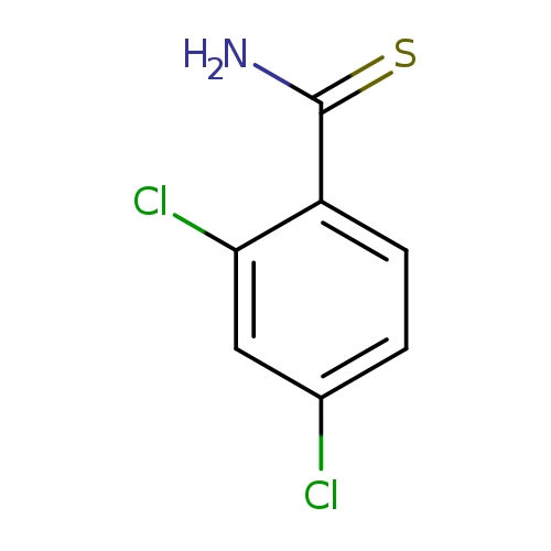 Clc1ccc(c(c1)Cl)C(=S)N