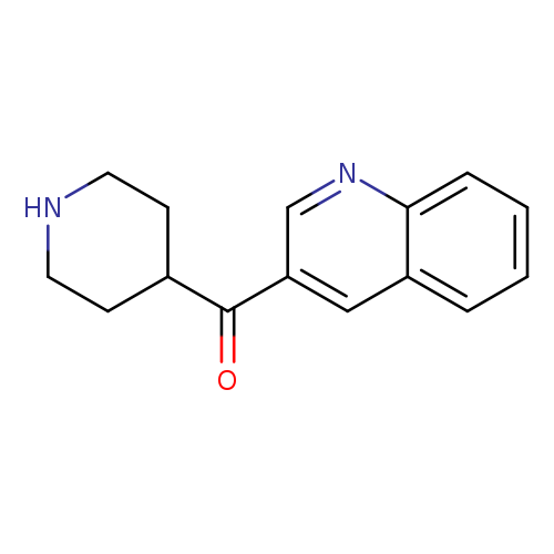 O=C(c1cnc2c(c1)cccc2)C1CCNCC1