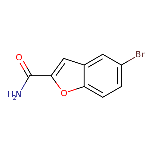 Brc1ccc2c(c1)cc(o2)C(=O)N