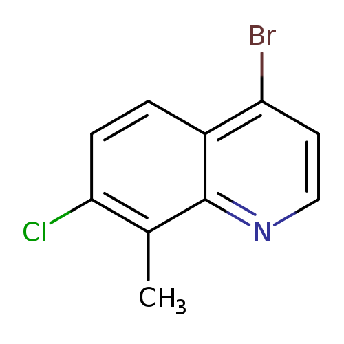 Clc1ccc2c(c1C)nccc2Br