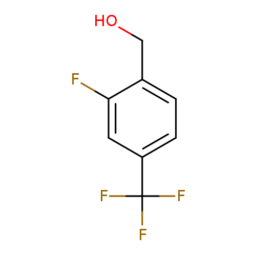 OCc1ccc(cc1F)C(F)(F)F