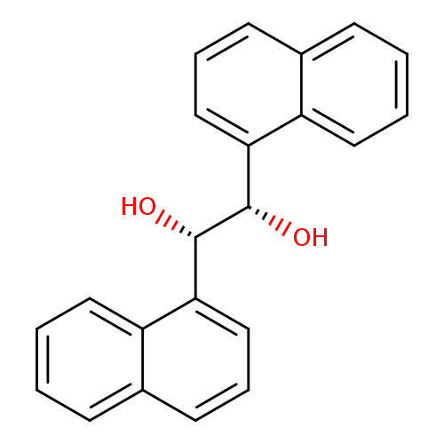 O[C@@H](c1cccc2c1cccc2)[C@H](c1cccc2c1cccc2)O