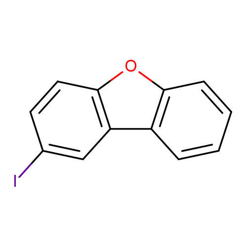 Ic1ccc2c(c1)c1ccccc1o2