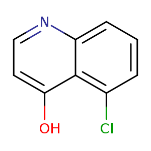 Oc1ccnc2c1c(Cl)ccc2