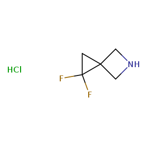 FC1(F)CC21CNC2.Cl