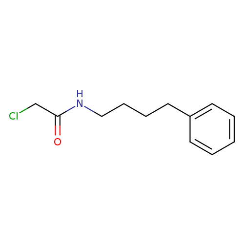 ClCC(=O)NCCCCc1ccccc1