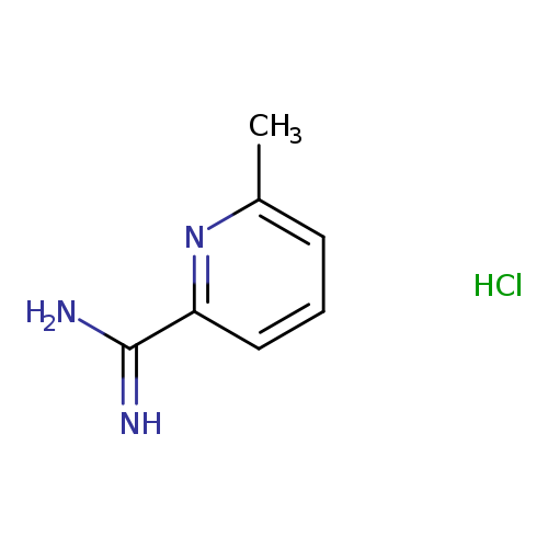 Cc1cccc(n1)C(=N)N.Cl