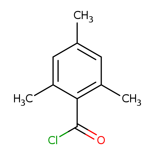 ClC(=O)c1c(C)cc(cc1C)C