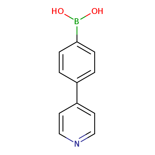 OB(c1ccc(cc1)c1ccncc1)O