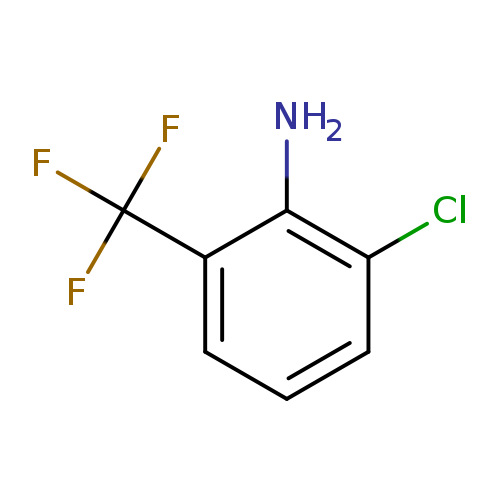 Clc1cccc(c1N)C(F)(F)F