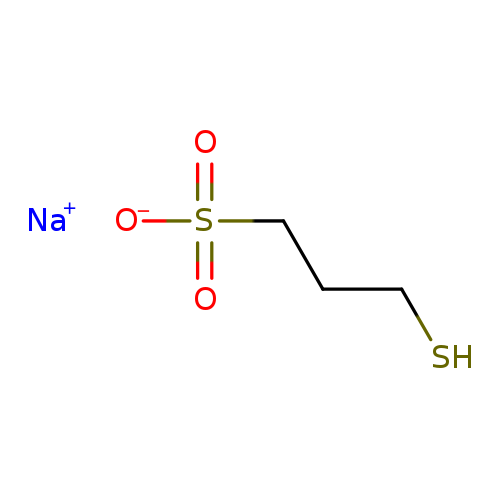 SCCCS(=O)(=O)[O-].[Na+]