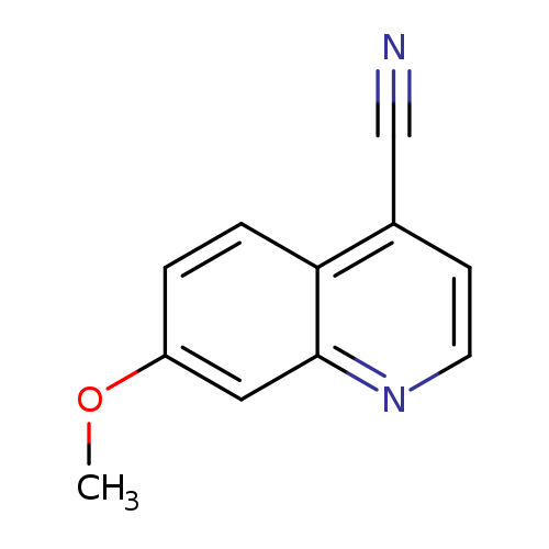 COc1ccc2c(c1)nccc2C#N