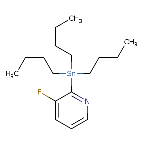 CCCC[Sn](c1ncccc1F)(CCCC)CCCC