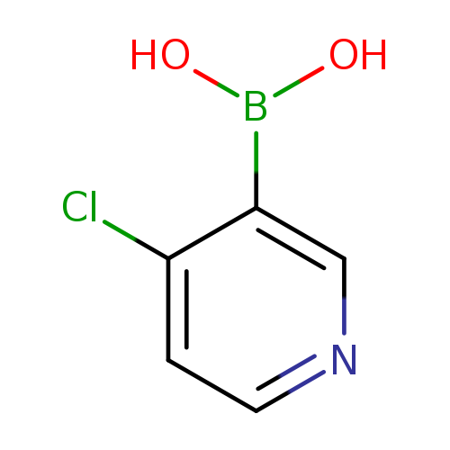 OB(c1cnccc1Cl)O