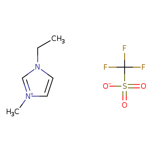 [O-]S(=O)(=O)C(F)(F)F.CCn1cc[n+](c1)C