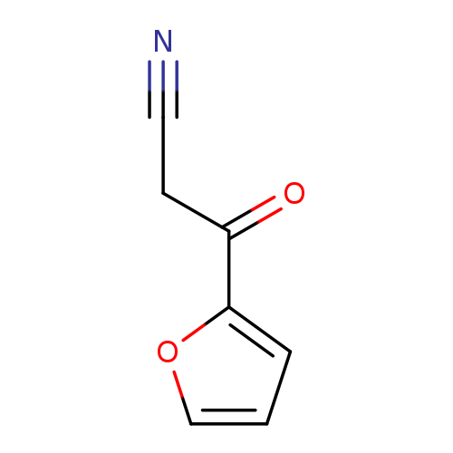 N#CCC(=O)c1ccco1