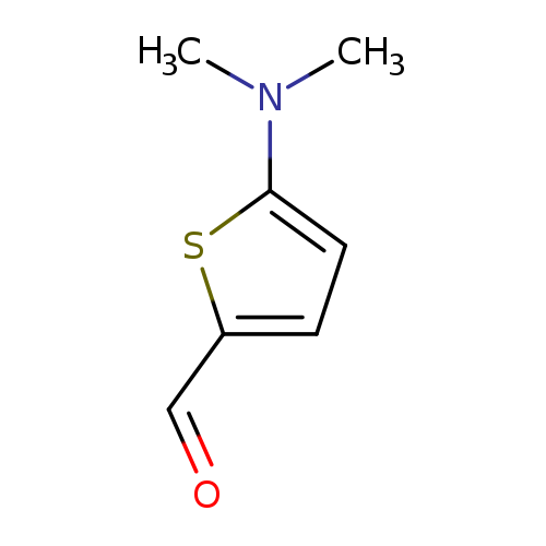 O=Cc1ccc(s1)N(C)C